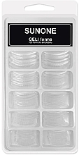 Форми для нарощування нігтів - Sunone Geli Forms — фото N1