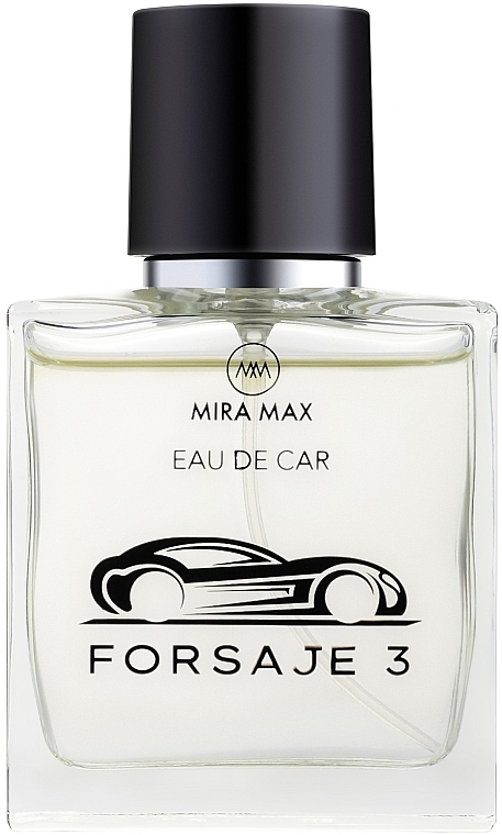 Ароматизатор для авто - Mira Max Eau De Car Forsaje 3 Perfume Natural Spray For Car Vaporisateur