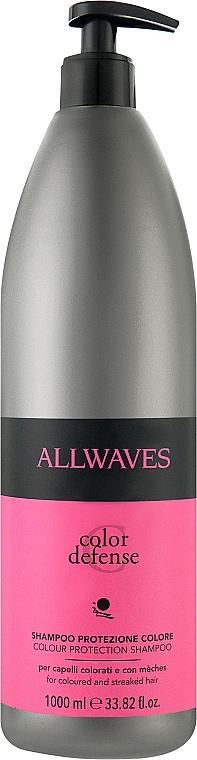 Шампунь окрашенных для волос - Allwaves Color Defense Colour Protection Shampoo — фото N3