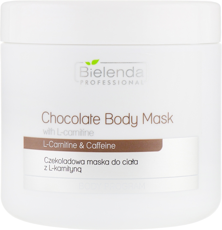 Шоколадная маска для тела с L-карнитином - Bielenda Professional Chocolate Body Mask — фото N1