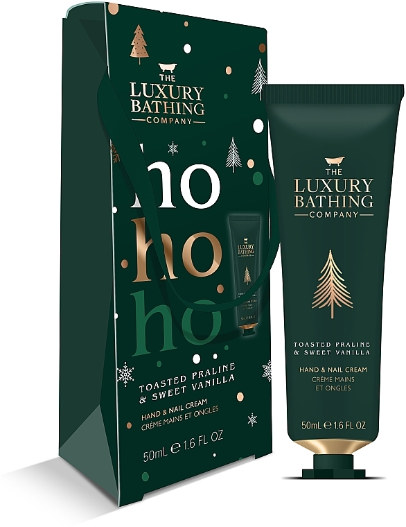 Крем для рук и ногтей в подарочной упаковке - Grace Cole The Luxury Bathing Ho Ho Ho Cream — фото N1