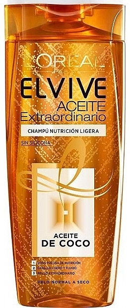 Шампунь для волос - L'Oreal Paris Elvive Extraordinary Oil Shampoo  — фото N1
