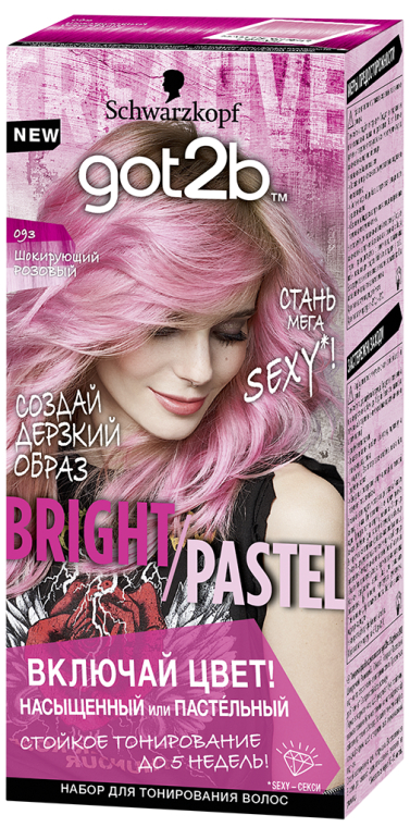 Тонирующая краска для волос - Got2b Farb Artist