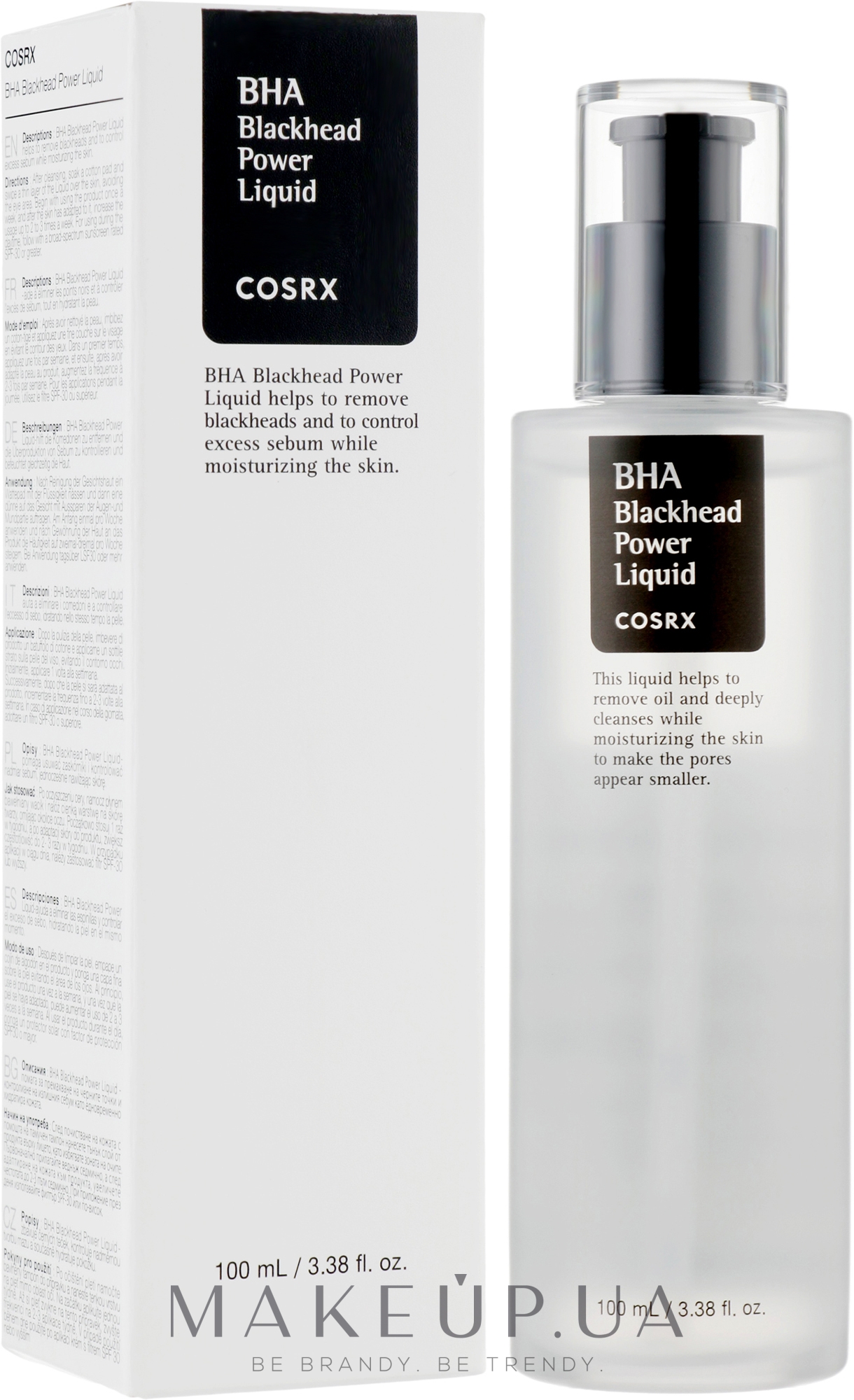 Средство от угрей - Cosrx BHA Blackhead Power Liquid — фото 100ml