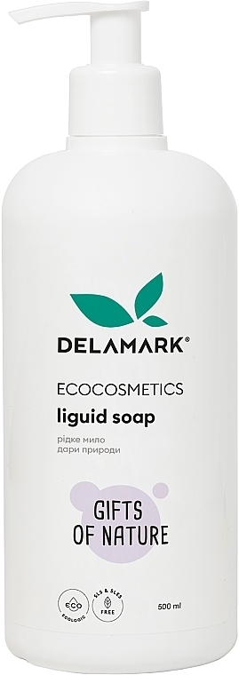 Жидкое мыло для рук "Дары природы" - DeLaMark — фото N1