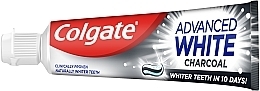 Зубна паста відбілююча з активованим вугіллям чорна - Colgate Advanced White * — фото N3