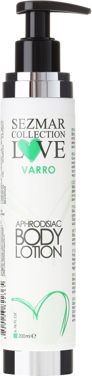 Лосьон для тела - Sezmar Collection Love Varro Aphrodisiac Body Lotion — фото N2