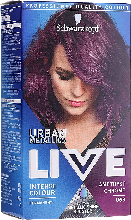 Краска для волос - Schwarzkopf Live Urban Metallics Intense Colour — фото N1