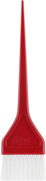 Пензлик для фарбування широкий, 00102/98, червоний - Eurostil — фото N1