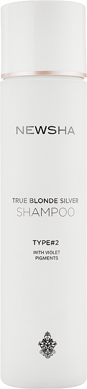 Срібний шампунь для підтримання блонду, тип 2 - Newsha True Blonde Silver Shampoo Type #2 — фото N3