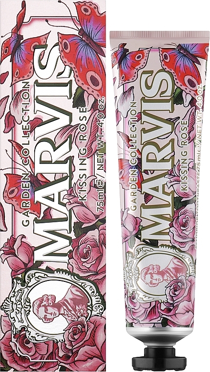 Зубная паста "Поцелуй розы" - Marvis Garden Collection Kissing Rose — фото N2