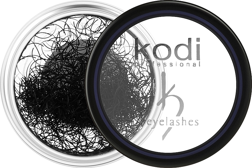 Накладные ресницы в банке D 0.20 (8 mm: 1.3g) - Kodi Professional — фото N1