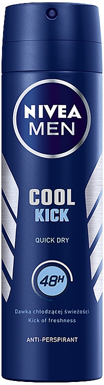 Дезодорант-антиперспірант  - NIVEA MEN Cool Kick Anti-Perspirant — фото N1