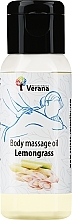 Духи, Парфюмерия, косметика Массажное масло для тела "Lemongrass" - Verana Body Massage Oil 