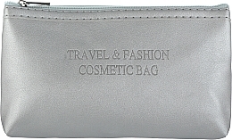 Косметичка CS1132S, серебро - Cosmo Shop Travel & Fashion Cosmetic Bag — фото N1