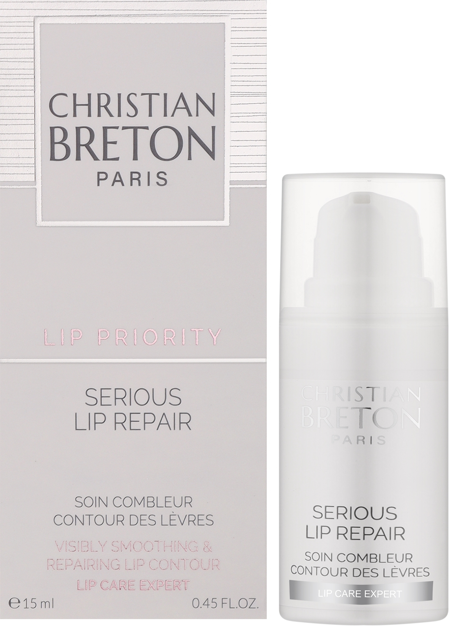 Відновлювальна сироватка для губ - Christian Breton Paris Lip Repair — фото 15ml