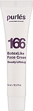 Ботоксоподібний крем для обличчя - Purles Beauty LiftoLogy 166 BotoxLike Face Cream (міні) — фото N1