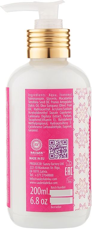 Лосьон для тела "Белла Донна" - Saules Fabrika Body Lotion  — фото N2