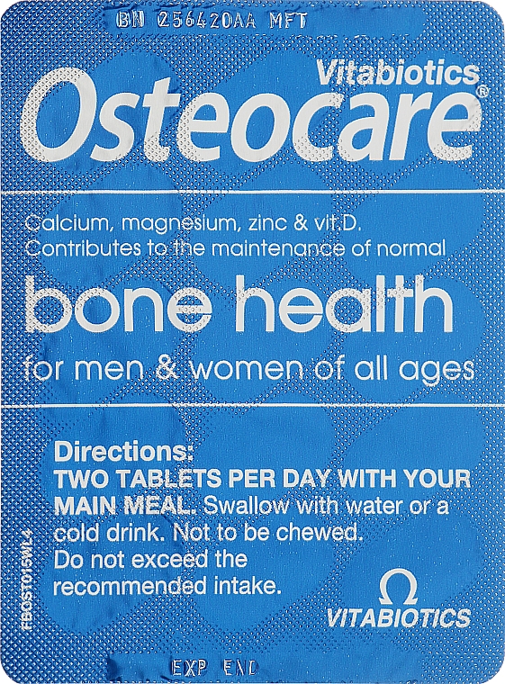 Дієтична добавка "Остеокеа", 30 таблеток - Vitabiotics Osteocare — фото N2
