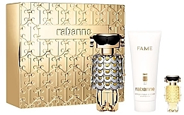 Paco Rabanne Fame - Набор (edp/80ml + b/lot/100ml + edp/mini/4ml) — фото N1