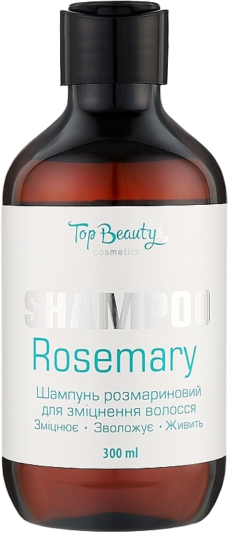 Шампунь розмариновий для зміцнення волосся - Top Beauty Rosemary Shampoo — фото N1