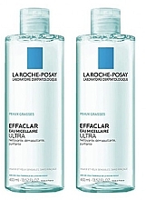 Парфумерія, косметика Набір - La Roche-Posay Effaclar Micellar Water Ultra (micell/water/2x400ml)