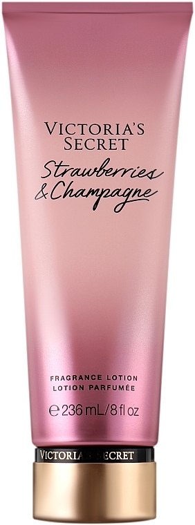 Парфюмированный лосьон для тела - Victoria's Secret Strawberries & Champagne Fragrance Lotion — фото N1