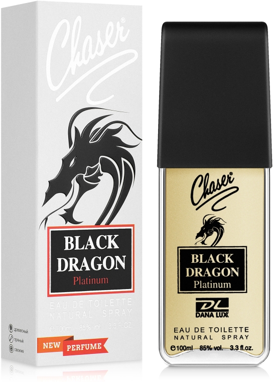 Chaser Black Dragon Platinum - Туалетная вода — фото N2