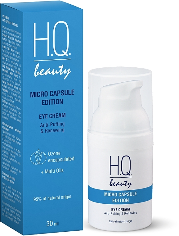 Крем под глаза против отеков и восстановление - H.Q.Beauty Micro Capsule Edition Eye Cream — фото N1