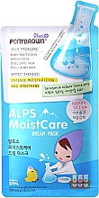 Парфумерія, косметика Зволожувальна тканинна маска для обличчя - Ponybrown Plus Alps MoistCare Dream Mask