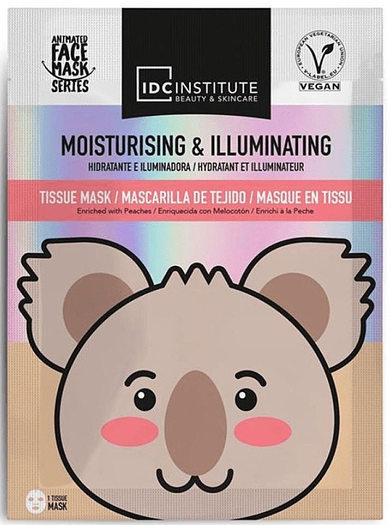 Маска для обличчя - IDC Institute Moisturising Illuminating Face Mask — фото N1