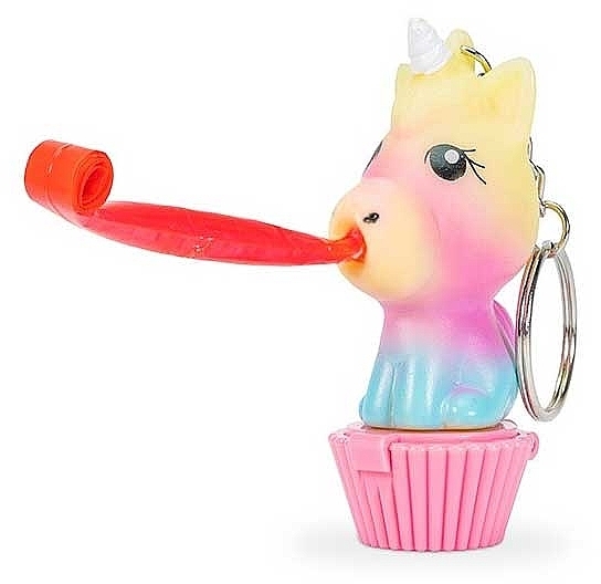 Бальзам для губ "Єдиноріг з дудкою", полуниця - Martinelia Unicorn Tongue Lip Balm — фото N1