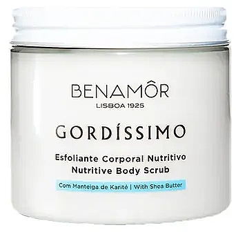 Відлущувальний скраб для тіла - Benamor Gordissimo Body Scrub — фото N1
