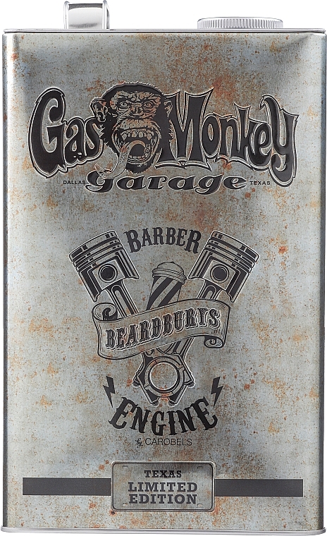 Набор, 4 продукта - Beardburys Gas Monkey Shaving Kit — фото N3