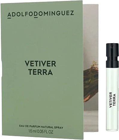 Adolfo Dominguez Vetiver Terra - Парфумована вода (пробник)