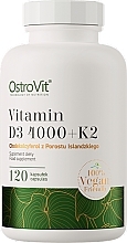 Духи, Парфюмерия, косметика Пищевая добавка "Витамин D3+К2", лимон - OstroVit Vitamin D3 4000 + K2 VEGE