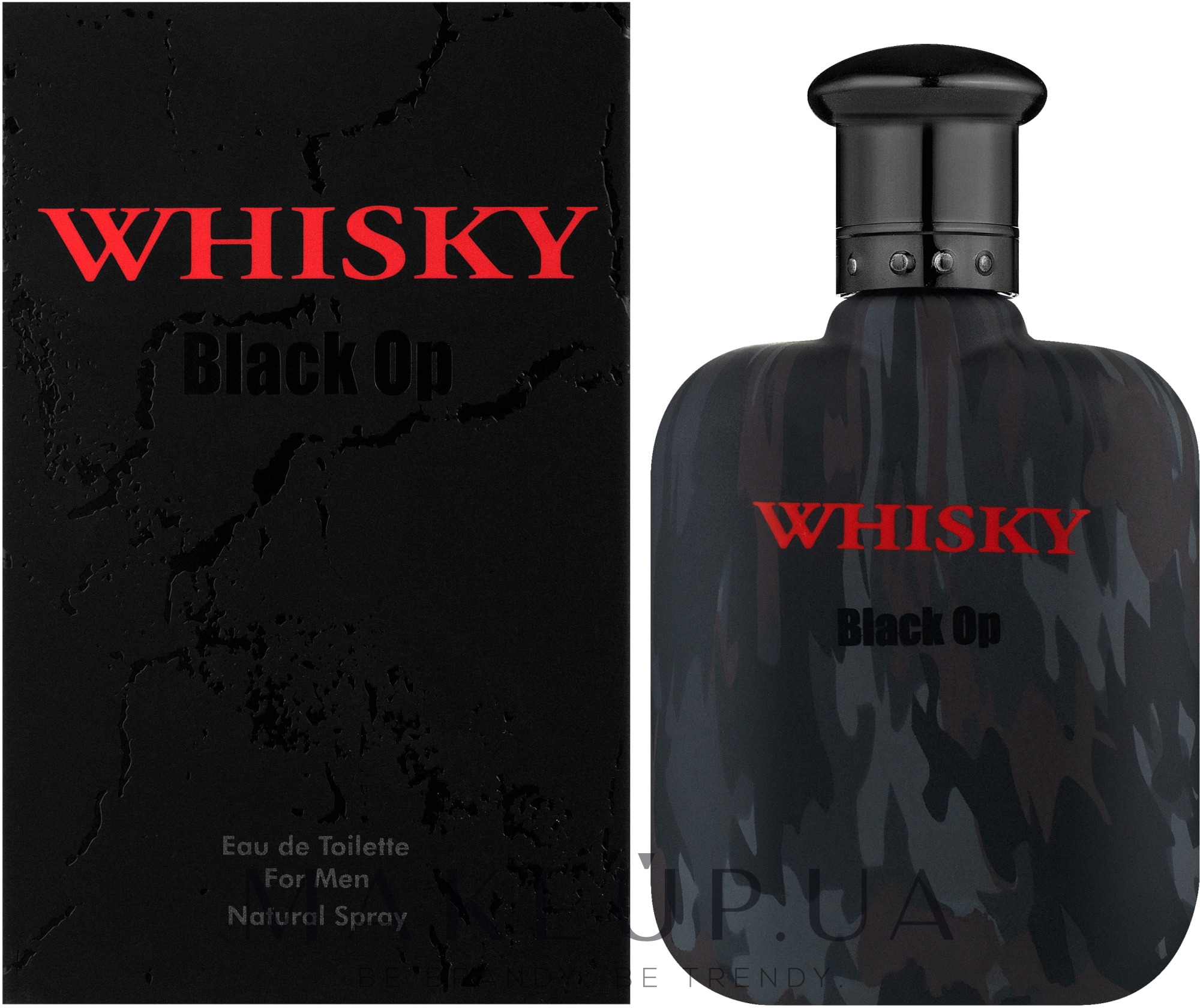 Evaflor Whisky Black Op - Туалетная вода — фото 100ml
