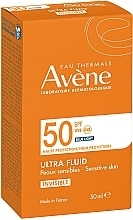 Сонцезахисний флюїд - Avene Eau Thermale Ultra Fluid SPF 50 — фото N3