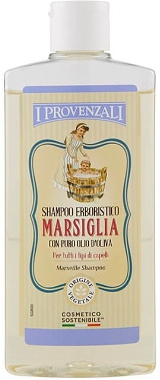 Деликатный шампунь для всех типов волос - I Provenzali Marseille Shampoo — фото N1