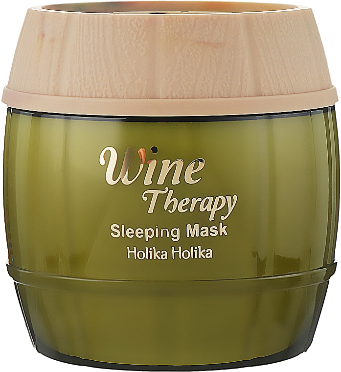 Ночная обновляющая маска-желе "Винная терапия", Белое - Holika Holika Wine Therapy Sleeping Mask — фото N1