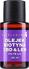 Сироватка для волосся з біотином і льоном - Bioelixire — фото N1