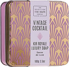 Мыло для рук и тела - The Scottish Fine Soaps Company Vintage Cocktail Kir Royale Luxury Soap — фото N1