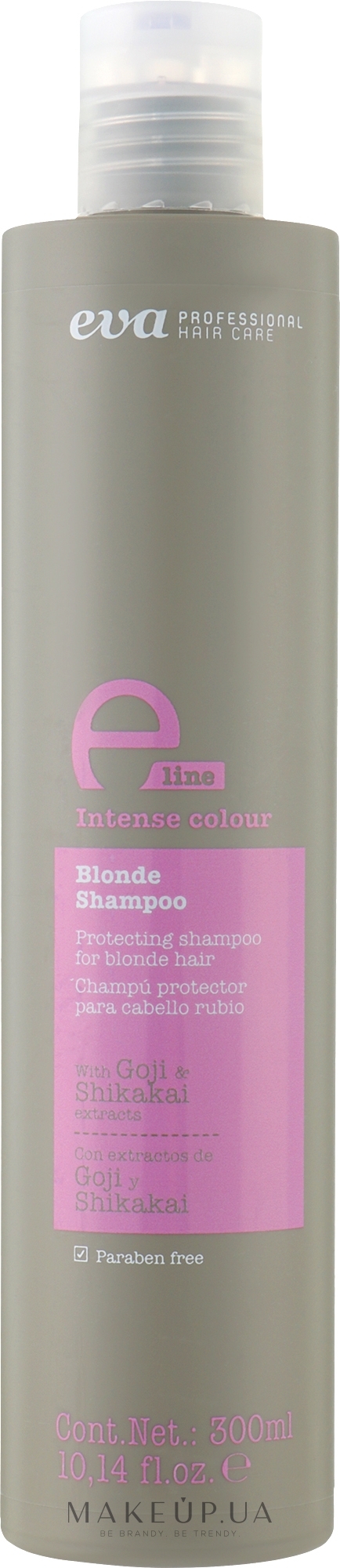 Шампунь для светлых волос - Eva Professional E-Line Blonde Shampoo — фото 300ml