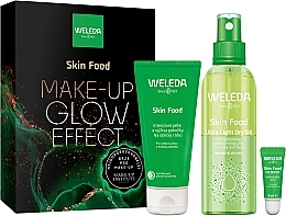 Духи, Парфюмерия, косметика Набор - Weleda Skin Food Make-up Glow Effect Set (b/cr/75ml + b/oil/100ml + l/butter/8ml)