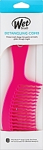 Расческа для волос, розовая - Wet Brush Detangling Comb Pink — фото N2