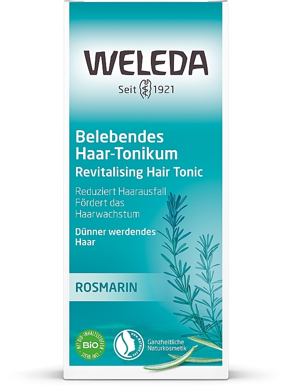 УЦЕНКА Тоник-стимулятор при потере волос с экстрактом розмарина - Weleda Revitalising Hair Tonic With Rosemary * — фото N3