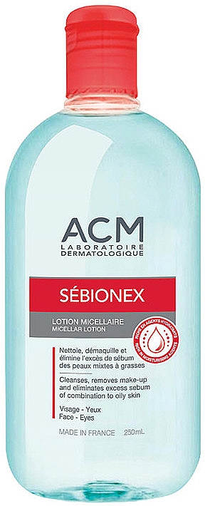 Мицелярный лосьон - ACM Laboratoires Sebionex K Micellar Lotion — фото N1