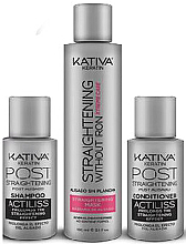 Набір - Kativa Anti-Frizz Straightening Without Iron Xtreme Care — фото N2