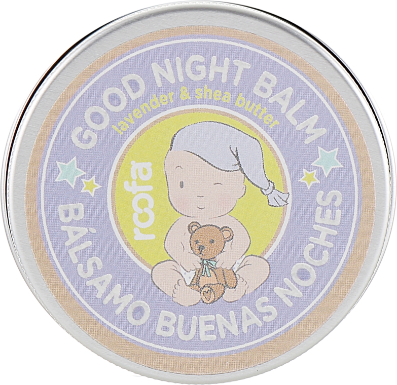 Бальзам для мамы и ребенка с лавандой и маслом ши для сухой кожи, от растяжек - Roofa Good Night Balm — фото N1