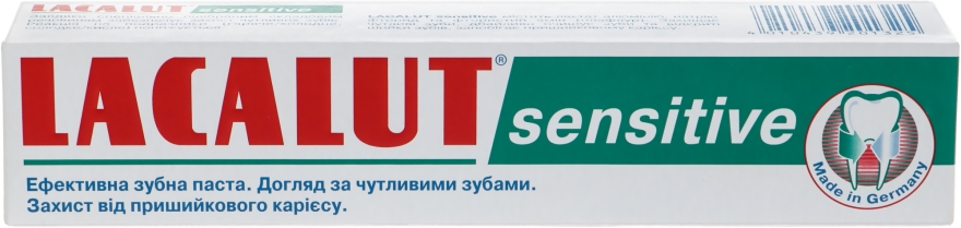 Зубна паста "Sensitive" - Lacalut — фото N1